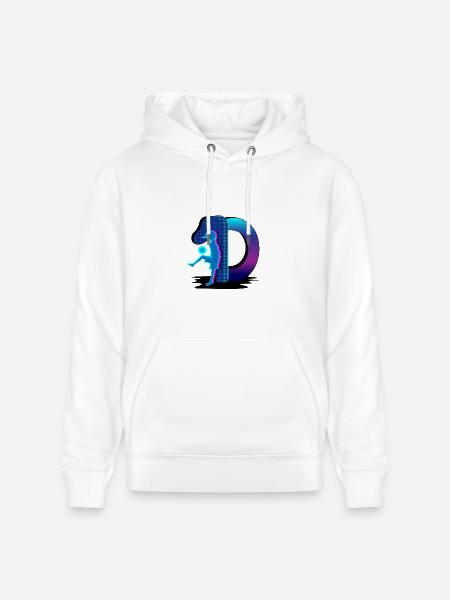 Neon Silhouette in Portal - Heavyweight Unisex Hoodie CRUISER by Stanley/Stella - white
