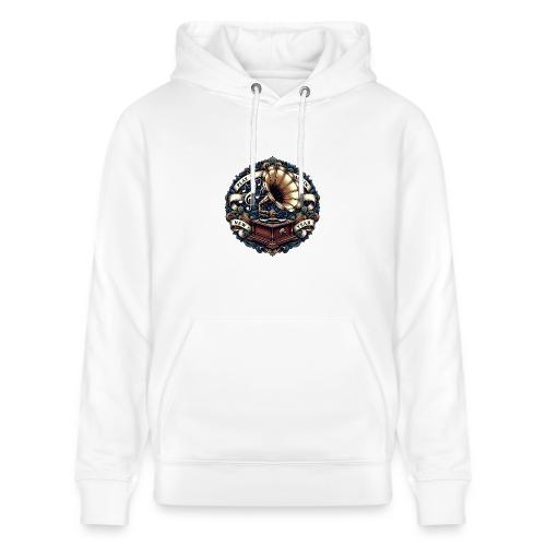 Ornate Phonograph T-Shirt - Heavyweight Unisex Hoodie CRUISER by Stanley/Stella