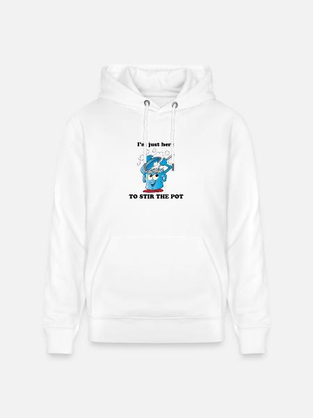 Stir The Pot - Heavyweight Unisex Hoodie CRUISER by Stanley/Stella - white