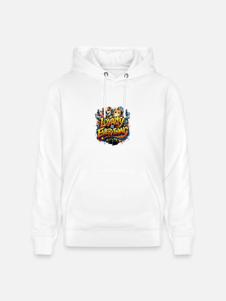 Loyalty Is Everything - Heavyweight Unisex Hoodie CRUISER by Stanley/Stella - white