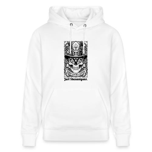 Salty Shamrock Skull T-Shirt - Heavyweight Unisex Hoodie CRUISER by Stanley/Stella