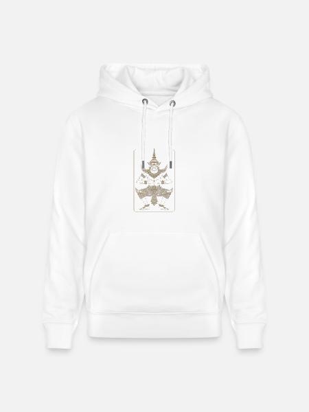 Golden Dancer Guardian - Heavyweight Unisex Hoodie CRUISER by Stanley/Stella - white