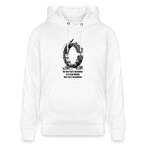 The Resolution Loop - Sarcastic New Year's T-Shirt - Heavyweight Unisex Hoodie CRUISER by Stanley/Stella