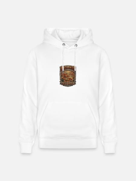 Badlands National Park Tee - Heavyweight Unisex Hoodie CRUISER by Stanley/Stella - white
