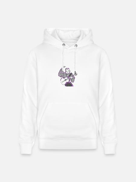 Learning_One_String - Heavyweight Unisex Hoodie CRUISER by Stanley/Stella - white