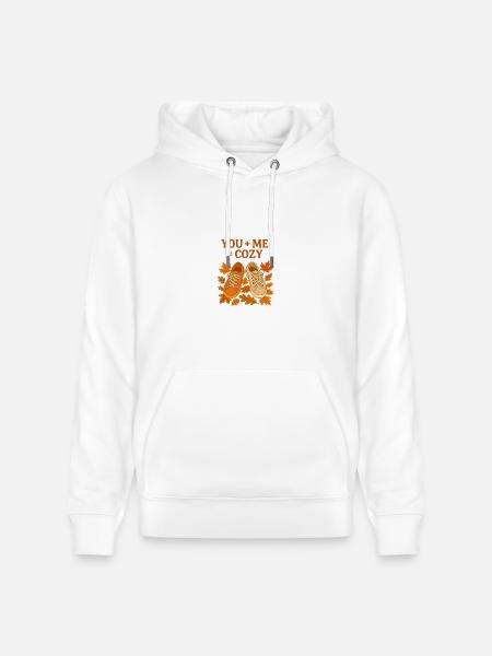 You Me Cozy Autumn Sneakers - Heavyweight Unisex Hoodie CRUISER by Stanley/Stella - white
