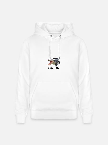 Gator shirt - Heavyweight Unisex Hoodie CRUISER by Stanley/Stella - white