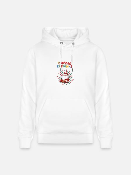 Christmas_Design - Heavyweight Unisex Hoodie CRUISER by Stanley/Stella - white