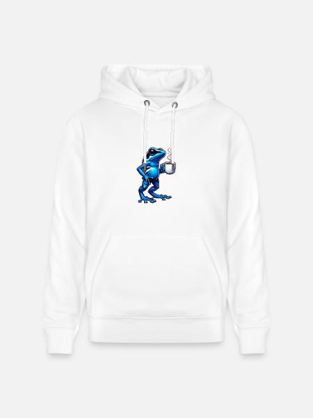 Poison Frog Coffee - Heavyweight Unisex Hoodie CRUISER by Stanley/Stella - white