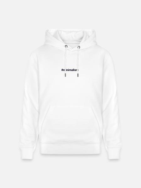 MINIMALISM - Heavyweight Unisex Hoodie CRUISER by Stanley/Stella - white