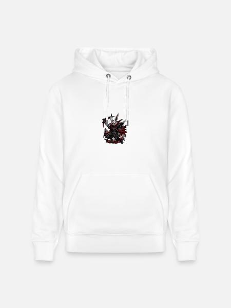 Nightshade Rabbit Gunslinger - Heavyweight Unisex Hoodie CRUISER by Stanley/Stella - white