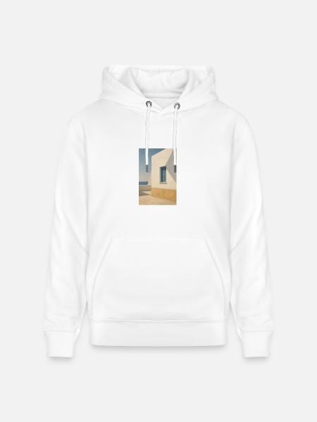 Mediterranean Light by the Sea - Heavyweight Unisex Hoodie CRUISER by Stanley/Stella - white