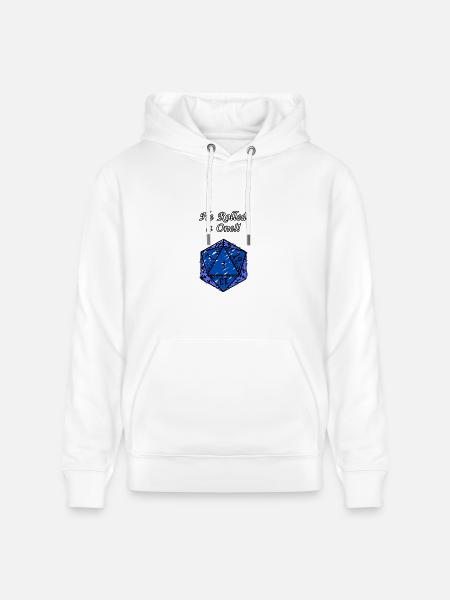 He Rolled a One! - Heavyweight Unisex Hoodie CRUISER by Stanley/Stella - white