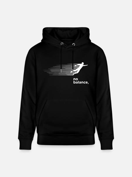 Velocity Run Beyond Balance - Heavyweight Unisex Hoodie CRUISER by Stanley/Stella - black