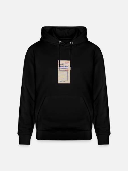 Paper Bill - Heavyweight Unisex Hoodie CRUISER by Stanley/Stella - black