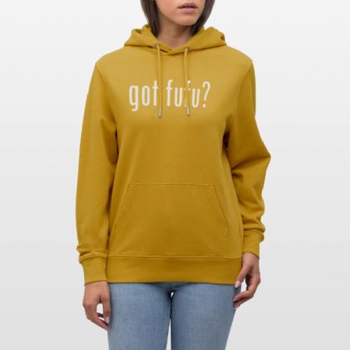 gotfufu-white - Heavyweight Unisex Hoodie CRUISER by Stanley/Stella