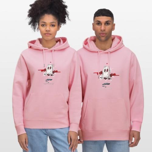 catghost in love - Heavyweight Unisex Hoodie CRUISER by Stanley/Stella