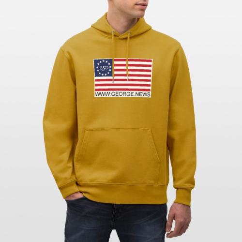 GEORGE 250 PATCH - Heavyweight Unisex Hoodie CRUISER by Stanley/Stella
