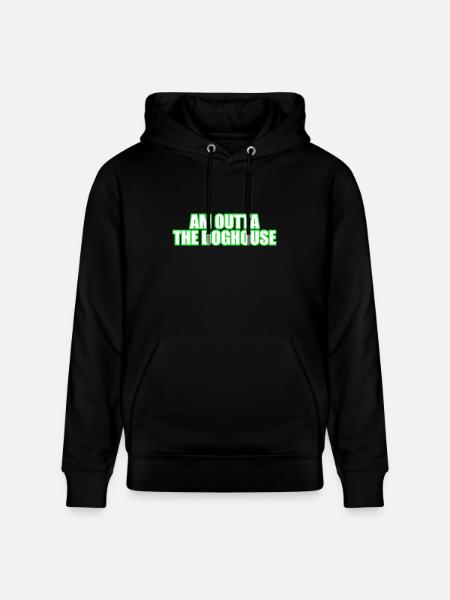 Am Outta the Doghouse - Heavyweight Unisex Hoodie CRUISER by Stanley/Stella - black