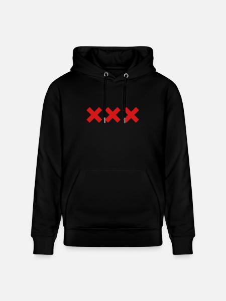 Amsterdam - Heavyweight Unisex Hoodie CRUISER by Stanley/Stella - black