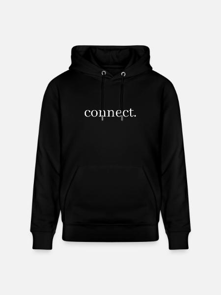 connect - Heavyweight Unisex Hoodie CRUISER by Stanley/Stella - black