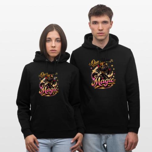 Own Your Magic – Glam Black Cat - Heavyweight Unisex Hoodie CRUISER by Stanley/Stella