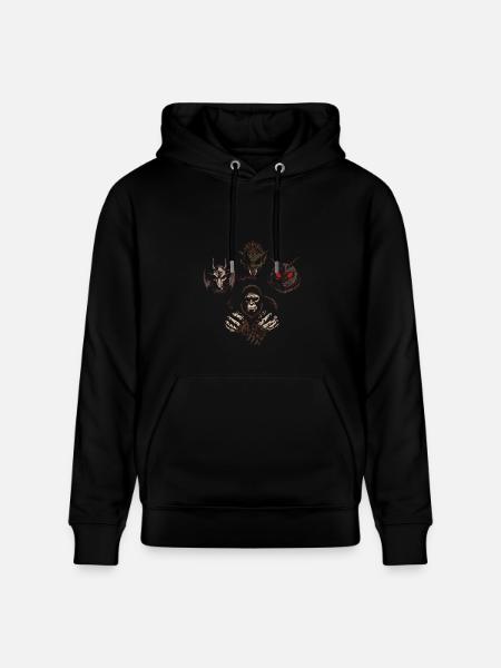 Cryptids Rhapsody - JoakoZeta - Heavyweight Unisex Hoodie CRUISER by Stanley/Stella - black