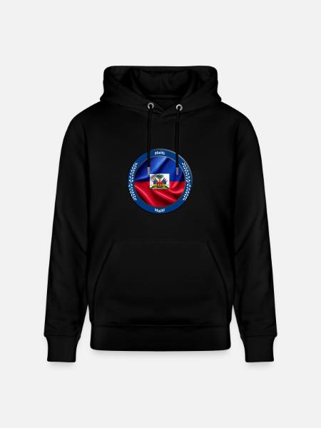 Haiti - Heavyweight Unisex Hoodie CRUISER by Stanley/Stella - black