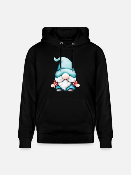 Gnome - Heavyweight Unisex Hoodie CRUISER by Stanley/Stella - black