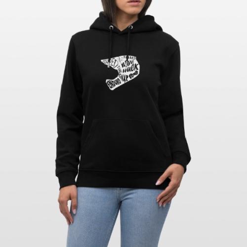 MTB Slang Helmet - Heavyweight Unisex Hoodie CRUISER by Stanley/Stella