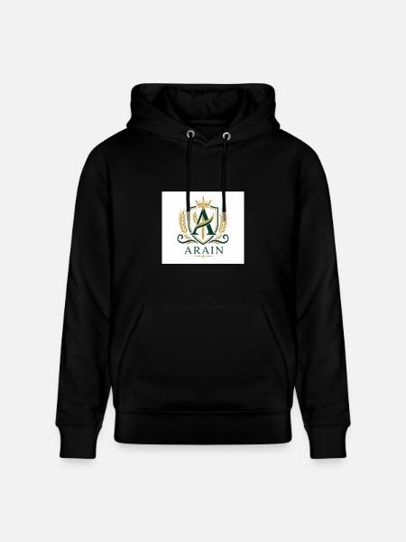 Arain Pride - Premium Punjabi Heritage Graphic - Heavyweight Unisex Hoodie CRUISER by Stanley/Stella - black
