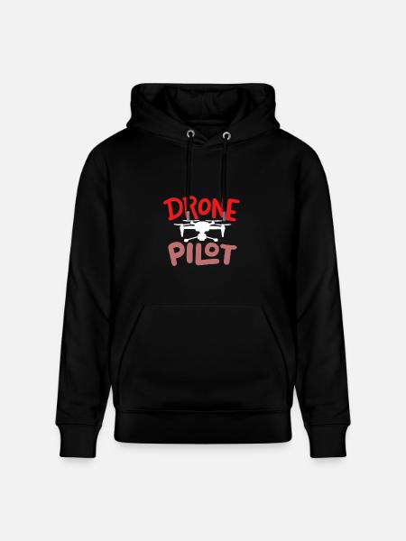 Drone Pilot - Heavyweight Unisex Hoodie CRUISER by Stanley/Stella - black