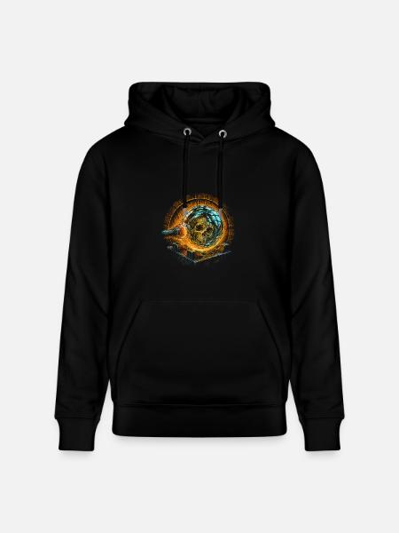 Glass Blowing - Heavyweight Unisex Hoodie CRUISER by Stanley/Stella - black