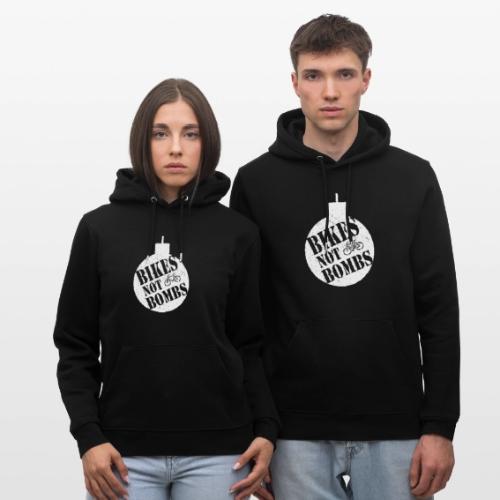 Bikes Not Bombs - Heavyweight Unisex Hoodie CRUISER by Stanley/Stella