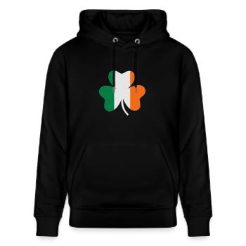 Ireland - Heavyweight Unisex Hoodie CRUISER by Stanley/Stella - black - Front - Nico (186cm) & Anna (173cm)