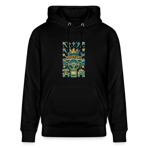 Backseat Driver T Shirt, Funny Dad Gift - Heavyweight Unisex Hoodie CRUISER by Stanley/Stella