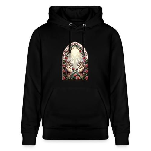 Easter By His Wounds Healed T Shirt, Renewal Gift - Heavyweight Unisex Hoodie CRUISER by Stanley/Stella