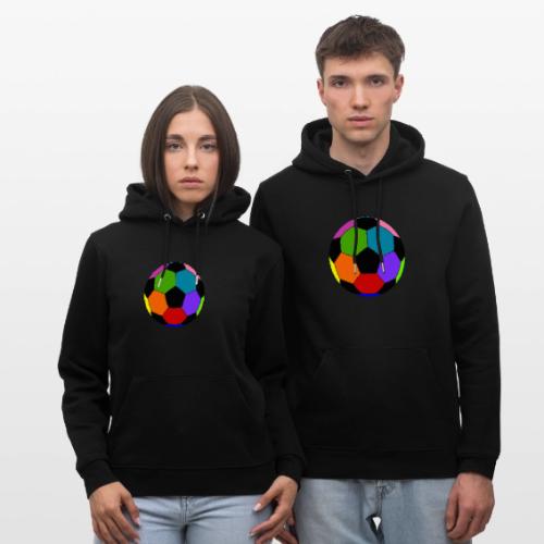Multi-colored soccer ball - Heavyweight Unisex Hoodie CRUISER by Stanley/Stella