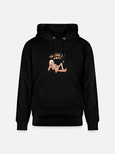 Taking it easy - Heavyweight Unisex Hoodie CRUISER by Stanley/Stella - black