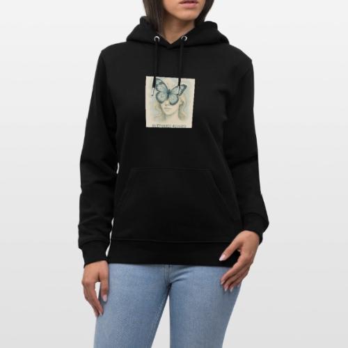 Butterfly kisses Hue - Heavyweight Unisex Hoodie CRUISER by Stanley/Stella