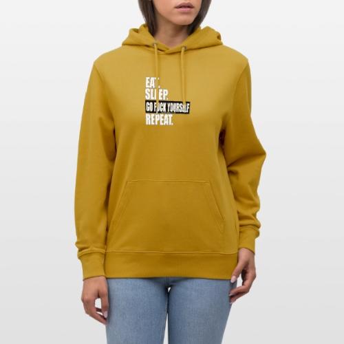 eat sleep… - Heavyweight Unisex Hoodie CRUISER by Stanley/Stella