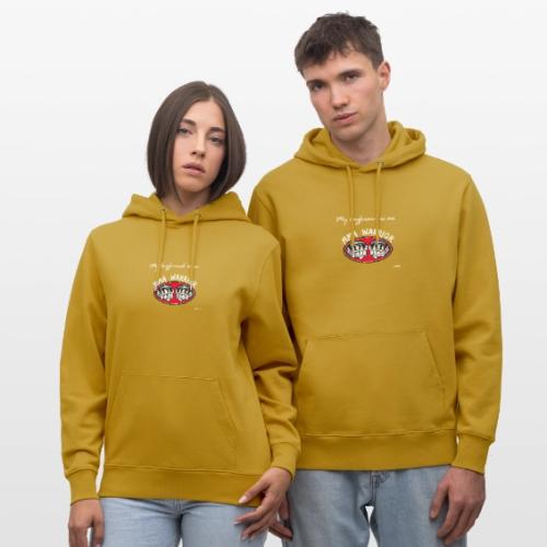 My boyfriend is an MMA warrior - Heavyweight Unisex Hoodie CRUISER by Stanley/Stella