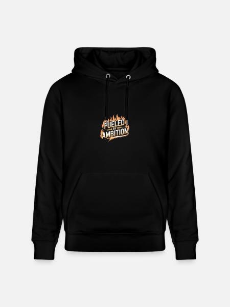 Fueled by Ambition Flame - Heavyweight Unisex Hoodie CRUISER by Stanley/Stella - black