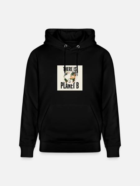 There Is No Planet B - Heavyweight Unisex Hoodie CRUISER by Stanley/Stella - black