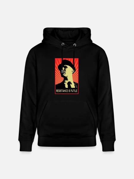 Observer Fringe - Heavyweight Unisex Hoodie CRUISER by Stanley/Stella - black