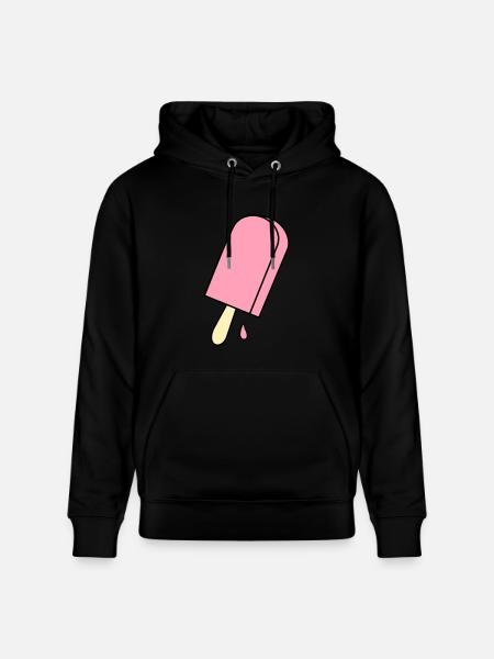 ice cream - Heavyweight Unisex Hoodie CRUISER by Stanley/Stella - black