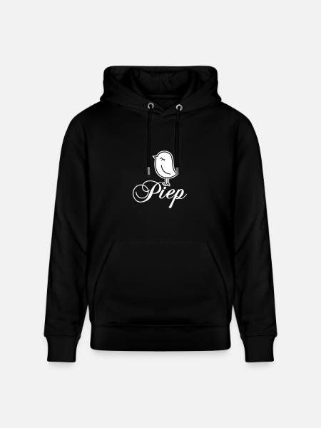 Sparrow “Piep” - Heavyweight Unisex Hoodie CRUISER by Stanley/Stella - black