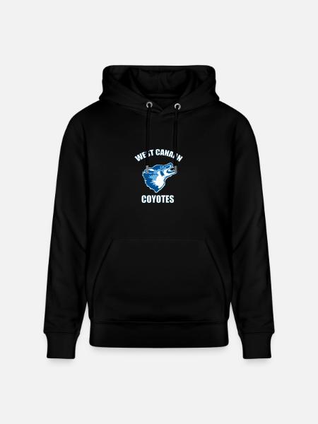 West Canaan Coyotes - Heavyweight Unisex Hoodie CRUISER by Stanley/Stella - black