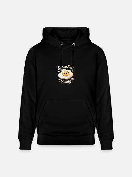 Sunny Side Buddy - Heavyweight Unisex Hoodie CRUISER by Stanley/Stella - black