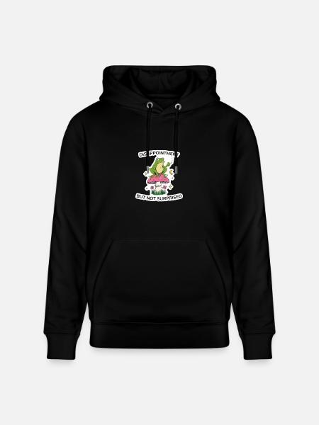 Disappointment But Not Surprised - Heavyweight Unisex Hoodie CRUISER by Stanley/Stella - black